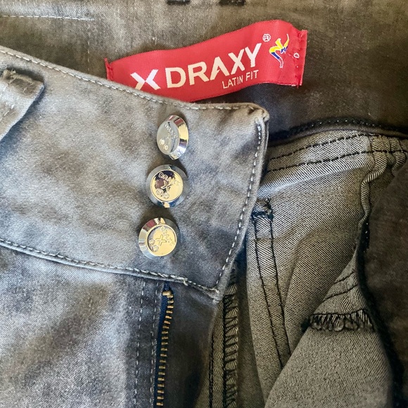 New Colombian Draxy Grey Jeans - Picture 4 of 5